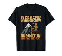 Graphique Weekend Warrior Crew Summit in Progress T-Shirt