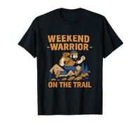 Graphique Weekend Warrior on The Trail Randonnée Camping T-Shirt
