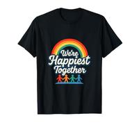 Graphique « Were Happiest Together Rainbow Friends » T-Shirt