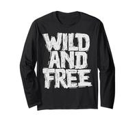 Graphique Wild, Free Adventure, Spirit Graphic Manche Longue