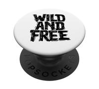 Graphique Wild, Free Adventure, Spirit Graphic PopSockets PopGrip Adhésif