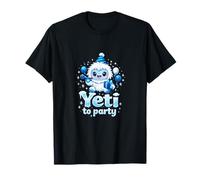 Graphique Yeti to Party Kawaii Chibi Yeti Party T-Shirt
