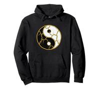 Graphique Zen Kintsugi Yin Yang Balance Harmony Resilience Sweat à Capuche