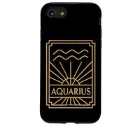 Graphique Zodiaque Art Déco Aquarius Coque pour iPhone SE (2020) / 7/8
