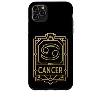 Graphique Zodiaque Art Déco Cancer Coque pour iPhone 11 Pro Max