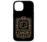 Graphique Zodiaque Art Déco Cancer Coque pour iPhone 14