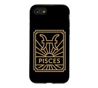 Graphique Zodiaque Art Déco Poissons Coque pour iPhone SE (2020) / 7/8