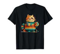Graphisme à Tricoter Cool Cat T-Shirt