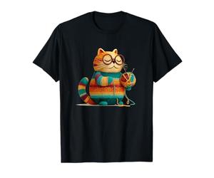 Graphisme à Tricoter Cool Cat T-Shirt