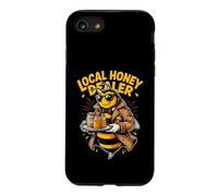 Graphisme Amusant d'apiculteur et Amoureux des Abeilles d'un Marchand de Miel Local Coque pour iPhone SE (2020) / 7/8