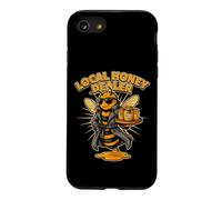 Graphisme Amusant d'apiculteur et Amoureux des Abeilles d'un Marchand de Miel Local Coque pour iPhone SE (2020) / 7/8