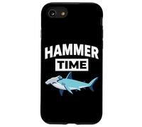 Graphisme Amusant de Hammer Time Hammerhead Shark Coque pour iPhone SE (2020) / 7/8