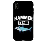 Graphisme Amusant de Hammer Time Hammerhead Shark Coque pour iPhone XS Max