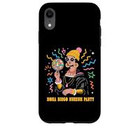 Graphisme Amusant de Mona Lisa pour Une soirée Disco au musée de La Gioconda Coque pour iPhone XR