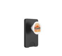 Graphisme Artistique rétro Here Comes The Sun Fun Summer Sunrise PopSockets PopWallet pour MagSafe