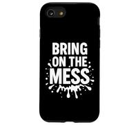 Graphisme Bring on The Mess Funny Cleaning Chaos Coque pour iPhone SE (2020) / 7/8
