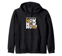 Graphisme Brun Got'em Saying WOW-x3 Sweat à Capuche