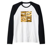 Graphisme Brun Read My Lips Manche Raglan