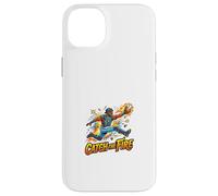 Graphisme Catch The Fire Baseball Action Catcher Coque pour iPhone 14 Plus