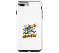 Graphisme Catch The Fire Baseball Action Catcher Coque pour iPhone 7 Plus/8 Plus