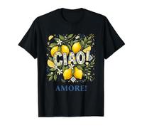 Graphisme Ciao Amore Italy Citrons La Dolce Vita T-Shirt Graphique avec Valeur