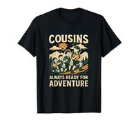 Graphisme Cousins Always Ready for Adventure T-Shirt