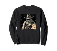 Graphisme Cowboy Vintage Dark Western Sweatshirt
