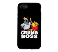 Graphisme culinaire Amusant de Crumb Boss Pigeon Fries Coque pour iPhone SE (2020) / 7/8