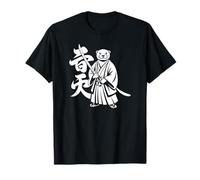 Graphisme d'anime Japonais Otter Samurai Vintage Warrior Art T-Shirt