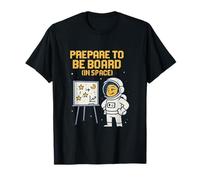 Graphisme d'arcade rétro Prepare to Be Board in Space T-Shirt