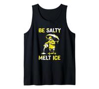Graphisme d'art de Rue Be Salty Melt Ice Protest Débardeur