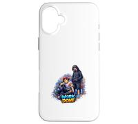 Graphisme d'art Urbain à Double Force Coque pour iPhone 16 Plus