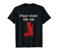 Graphisme de Bottes de Chat Floor Thief : The Cat T-Shirt