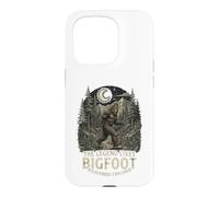Graphisme de Camping Bigfoot Wilderness Explorer Legend Forest Coque pour iPhone 15 Pro