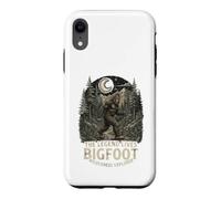 Graphisme de Camping Bigfoot Wilderness Explorer Legend Forest Coque pour iPhone XR