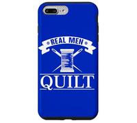 Graphisme de Courtepointe Real Men Coque pour iPhone 7 Plus/8 Plus