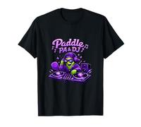 Graphisme de Disc-Jockey rétro Paddle PA et DJ Pickleball T-Shirt