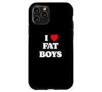 Graphisme de Fan de Football « I Love Fat Boys Funny Lineman Lover » Coque pour iPhone 11 Pro