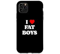 Graphisme de Fan de Football « I Love Fat Boys Funny Lineman Lover » Coque pour iPhone 11 Pro Max