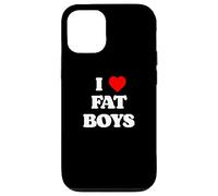 Graphisme de Fan de Football « I Love Fat Boys Funny Lineman Lover » Coque pour iPhone 12/12 Pro
