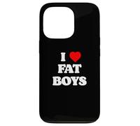 Graphisme de Fan de Football « I Love Fat Boys Funny Lineman Lover » Coque pour iPhone 13 Pro