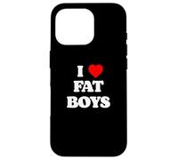 Graphisme de Fan de Football « I Love Fat Boys Funny Lineman Lover » Coque pour iPhone 16 Pro