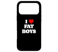 Graphisme de Fan de Football « I Love Fat Boys Funny Lineman Lover » Coque pour iPhone 17 Pro Max