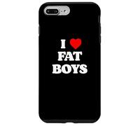 Graphisme de Fan de Football « I Love Fat Boys Funny Lineman Lover » Coque pour iPhone 7 Plus/8 Plus