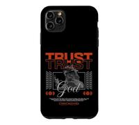 Graphisme de Foi Vintage chrétien Trust God Coque pour iPhone 11 Pro Max