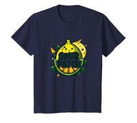 Graphisme de Fruits Kawaii au Citron Sour Patch T-Shirt, Enfant, Bleu Marine, 2 Ans