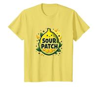 Graphisme de Fruits Kawaii au Citron Sour Patch T-Shirt, Enfant, Citron, 2 Ans