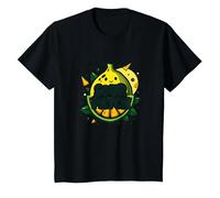 Graphisme de Fruits Kawaii au Citron Sour Patch T-Shirt, Enfant, Noir, 4 Ans