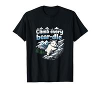 Graphisme de Jeu de Mots Climb Every Bear-dle Mountain Goat T-Shirt