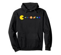 Graphisme de Jeu vidéo d'arcade rétro Funny Gamer Space Sweat à Capuche